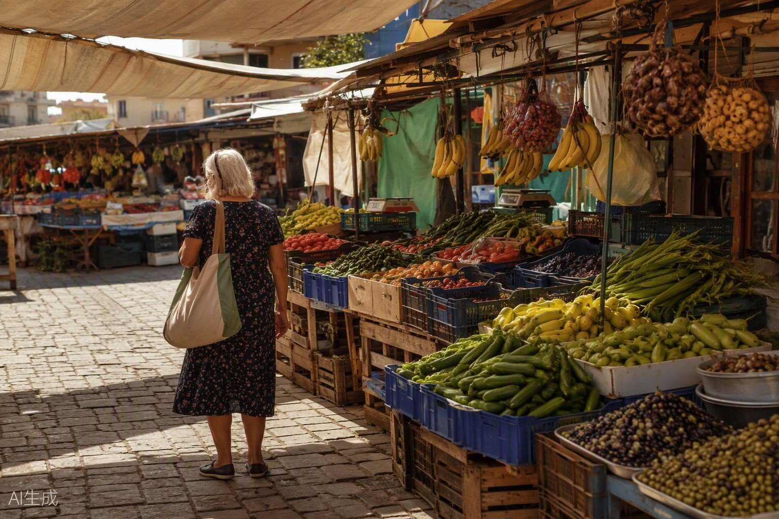 Costo della vita in Albania per un pensionato italiano: mercato locale e lungomare di Saranda