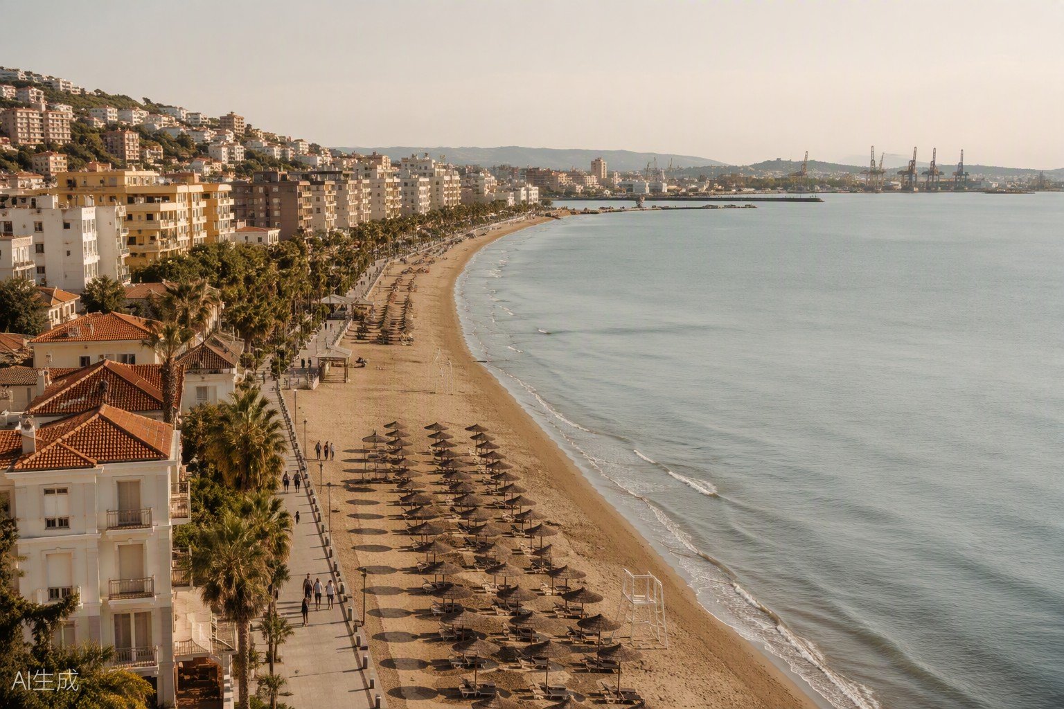 Vivere a Durazzo da pensionato italiano — spiaggia e vicinanza all'aeroporto di Tirana